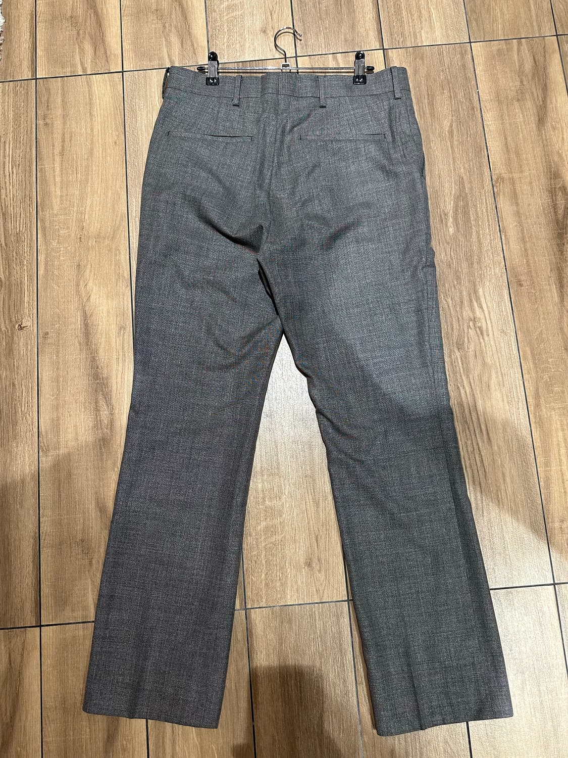 [32] The Row 울 실크 트라우저 (그레이) 상품이미지2