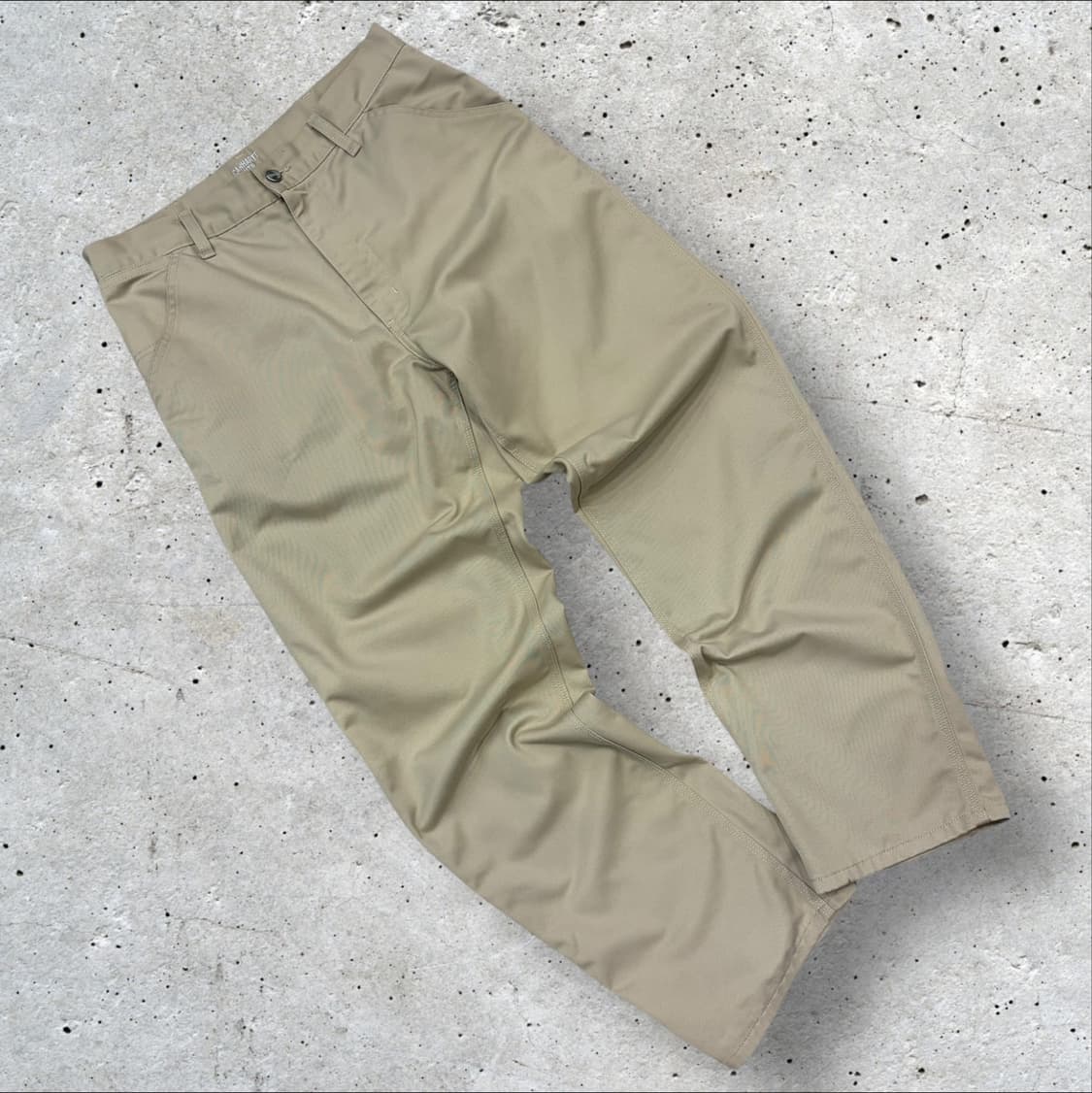 [30x32] 칼하트 WIP SIMPLE 베이지 워크 팬츠 D133 상품이미지2