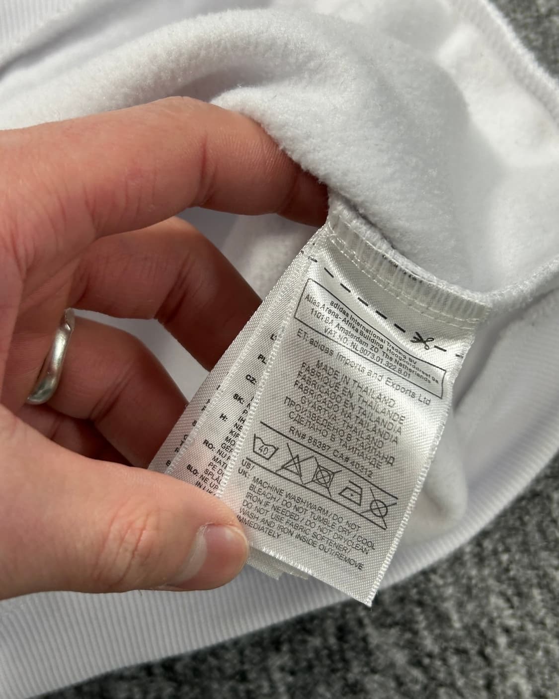 아디다스 13-14 레알 마드리드 트레이닝탑 맨투맨 상품이미지10