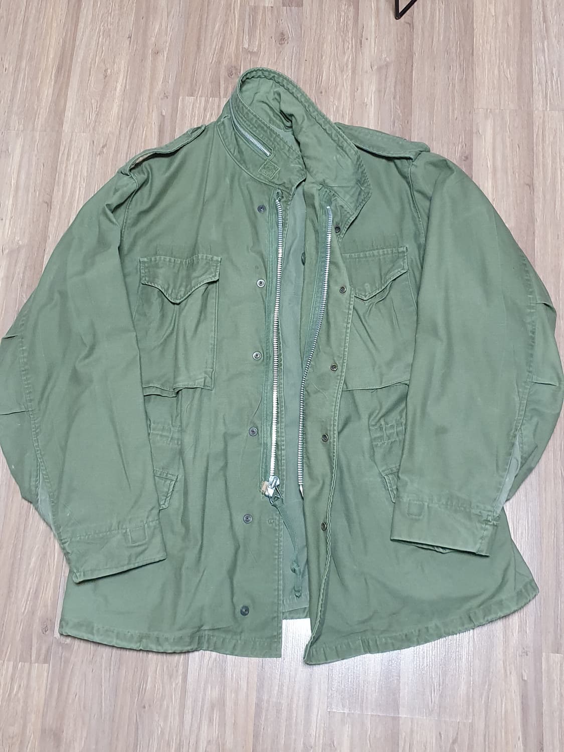 미군 m65 필드자켓 2세대 미디움 레귤러 MR 야전상의 상품이미지2