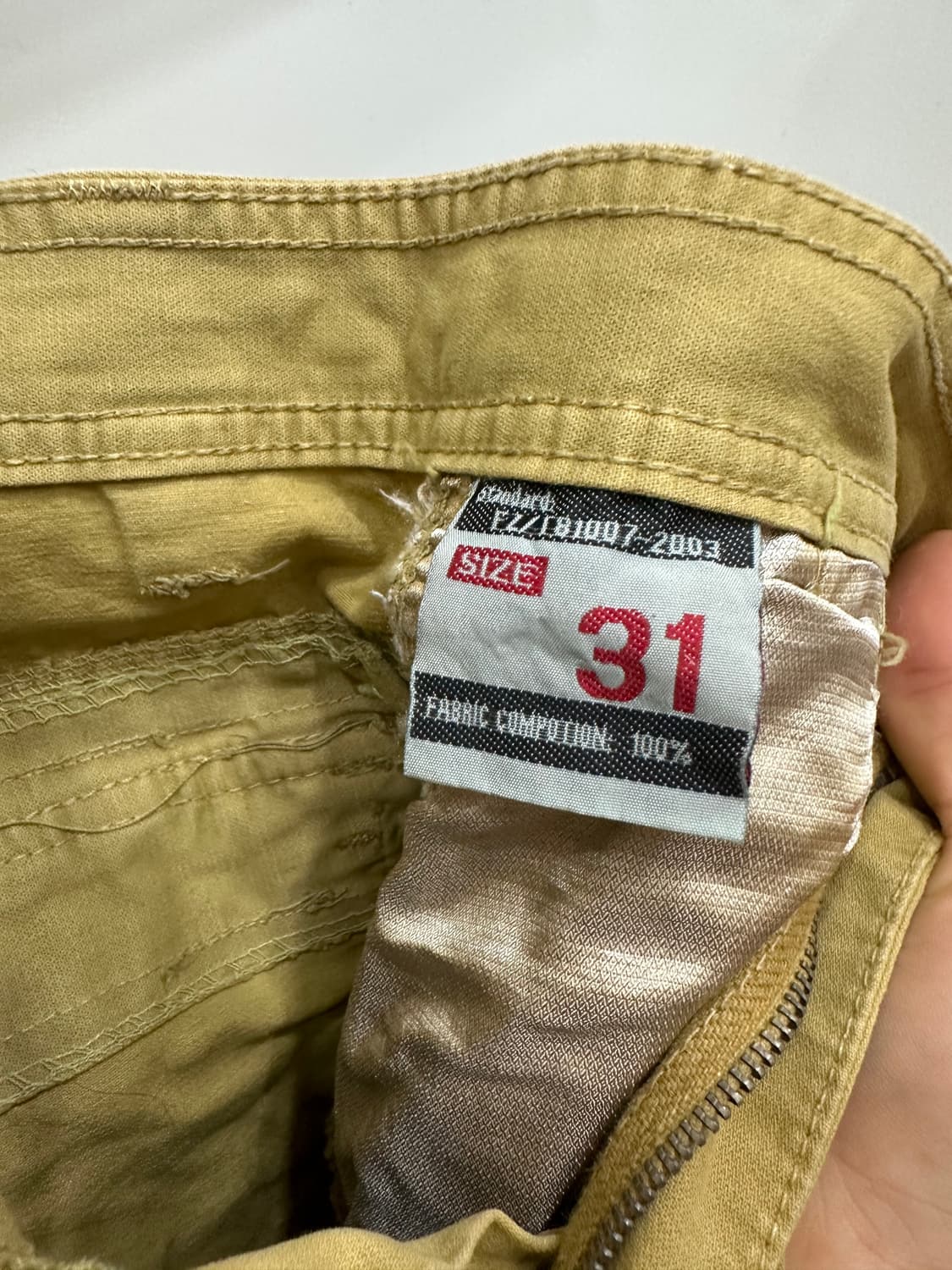 JUNYE JEANS 밀리터리 탄창 카고팬츠 데드스탁 31 상품이미지3