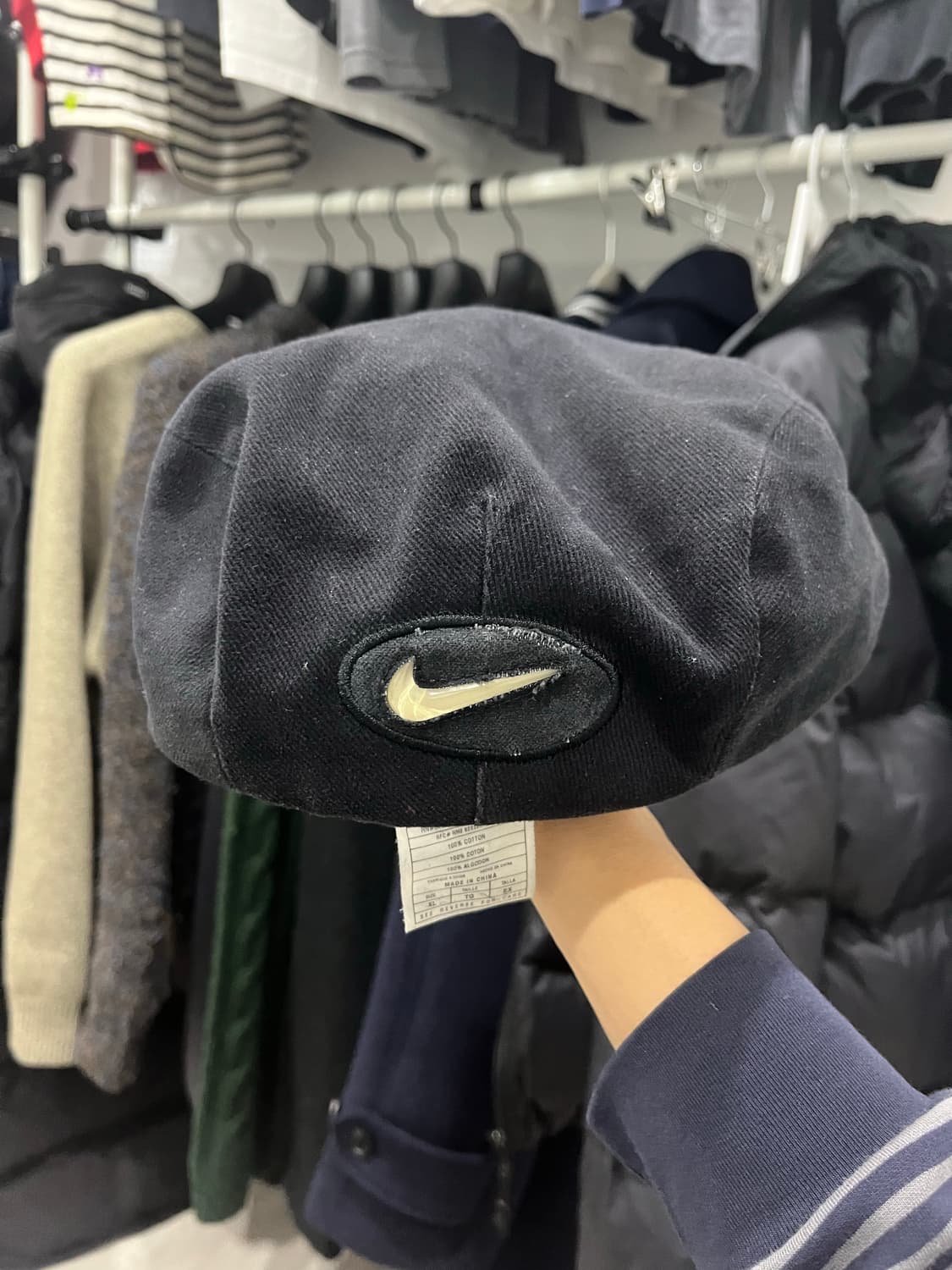 조던 착용) 나이키 빈티지 헌팅캡 베레모 상품이미지3