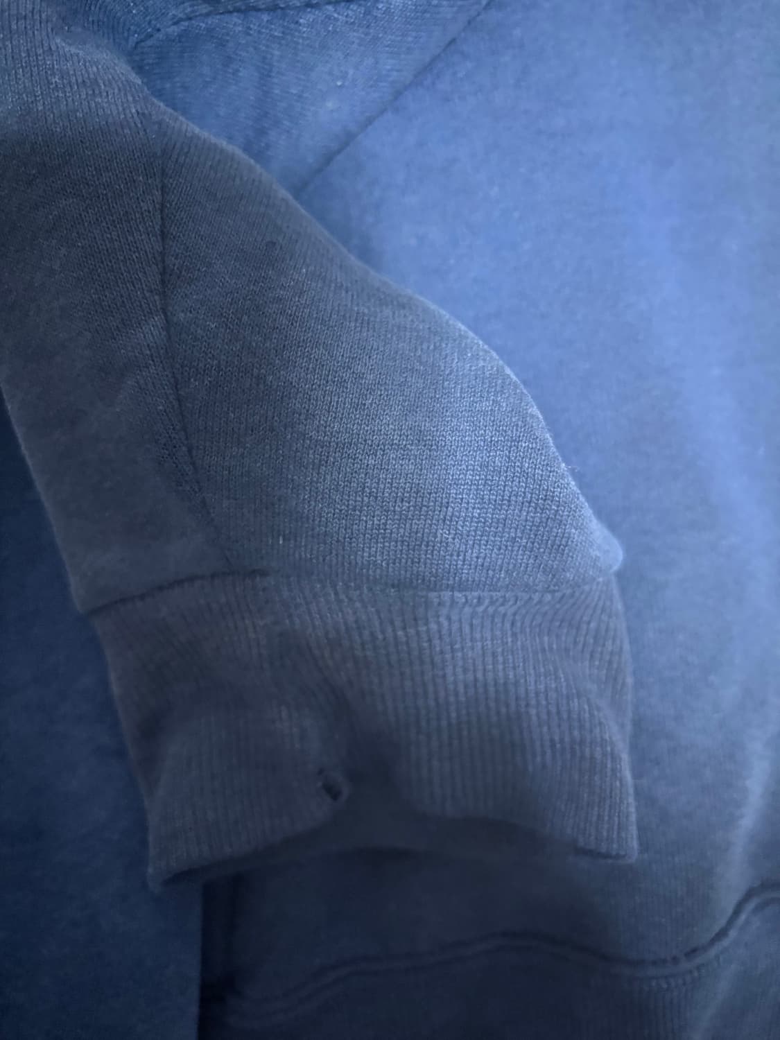 빈티지 러셀 후드집업 네이비 상품이미지5