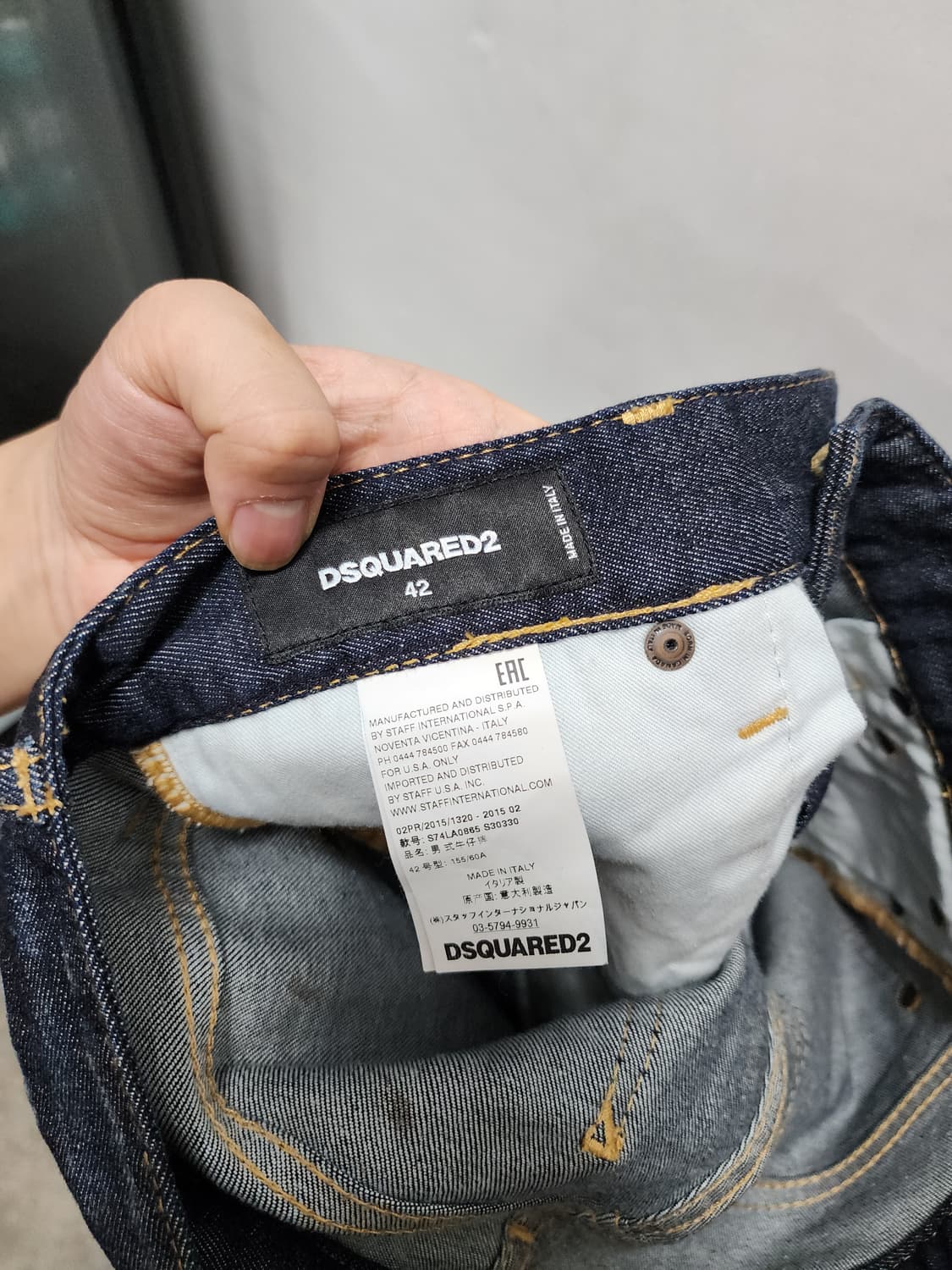디스퀘어드 진청바지 상품이미지3