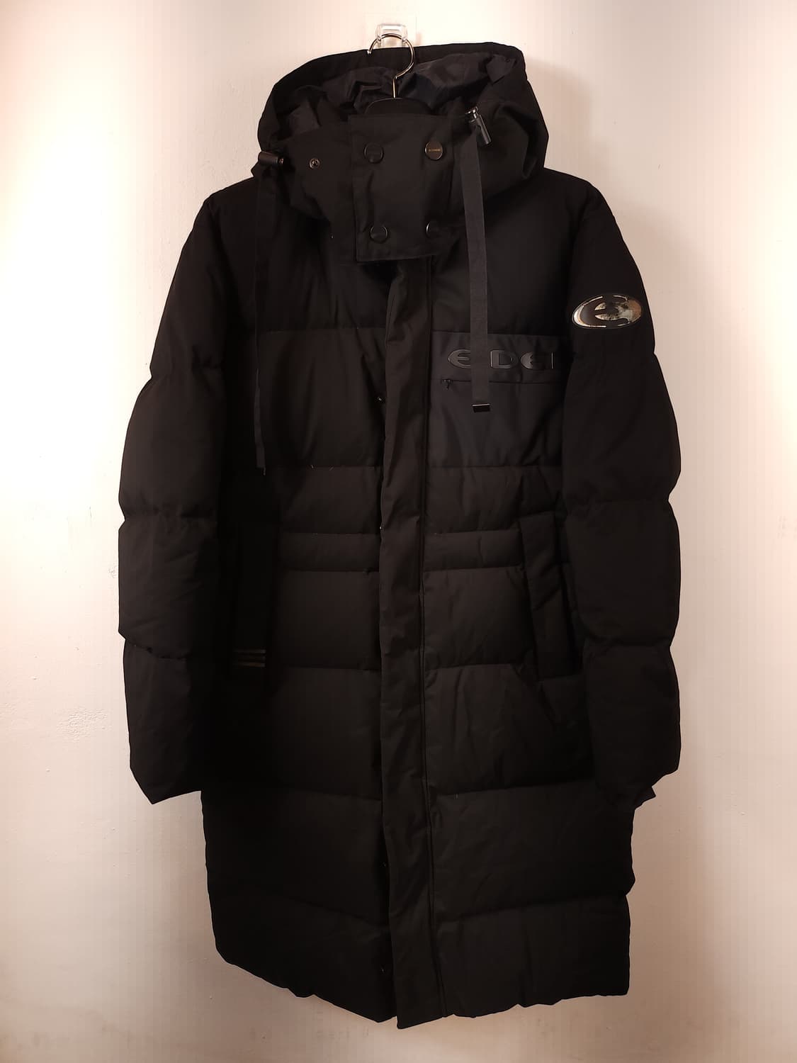 아이더 구스롱패딩 블랙 100 L 상품이미지1