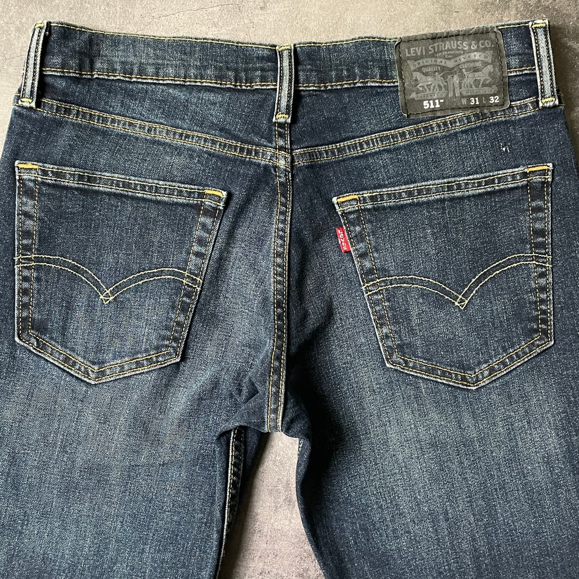 LEVI'S 리바이스511 슬림 스트레이트핏 코튼 데님 팬츠 A00697 상품이미지6