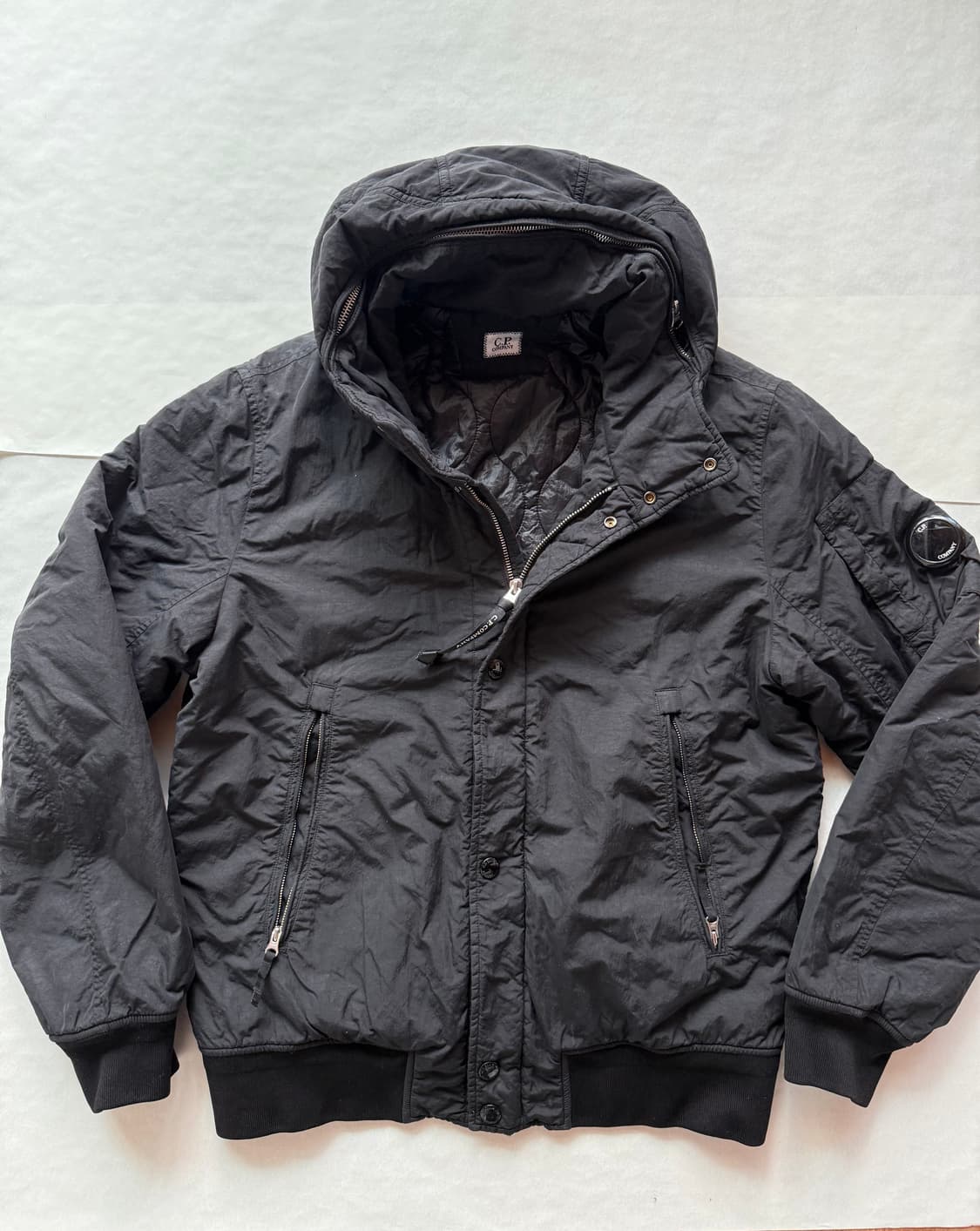 Cpcompany 씨피컴퍼니 플랫나일론 가먼트다잉 자켓 상품이미지1