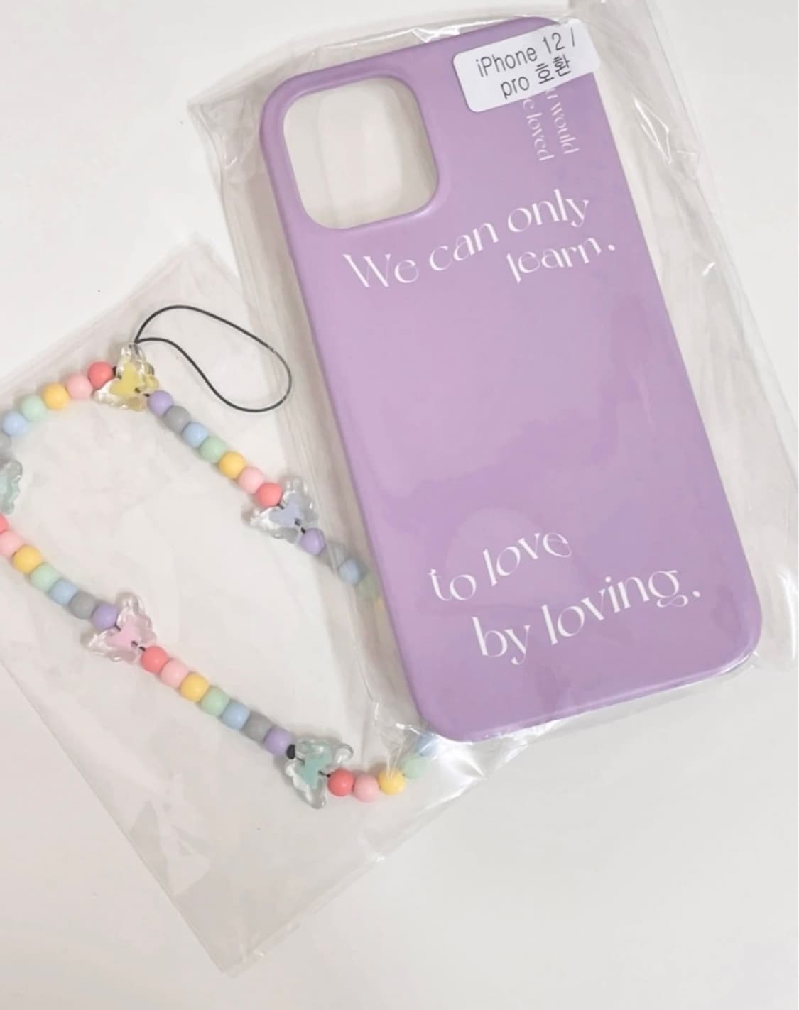 아이폰12 하드케이스 스트랩세트 새상품 상품이미지5