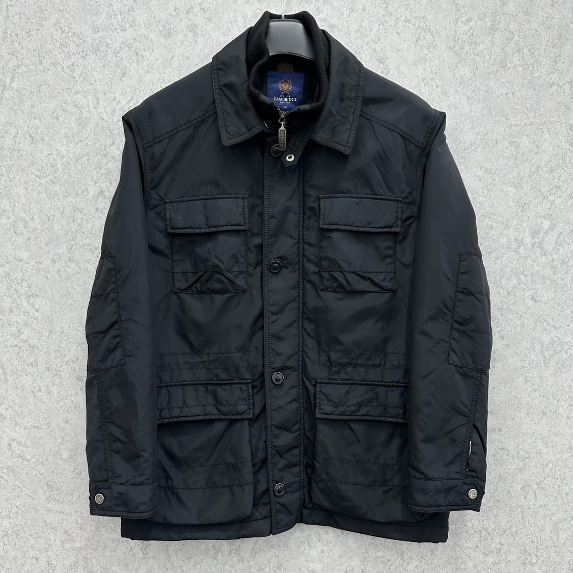 100 캠브리지 남자 더블카라 유틸리티 자켓 상품이미지1