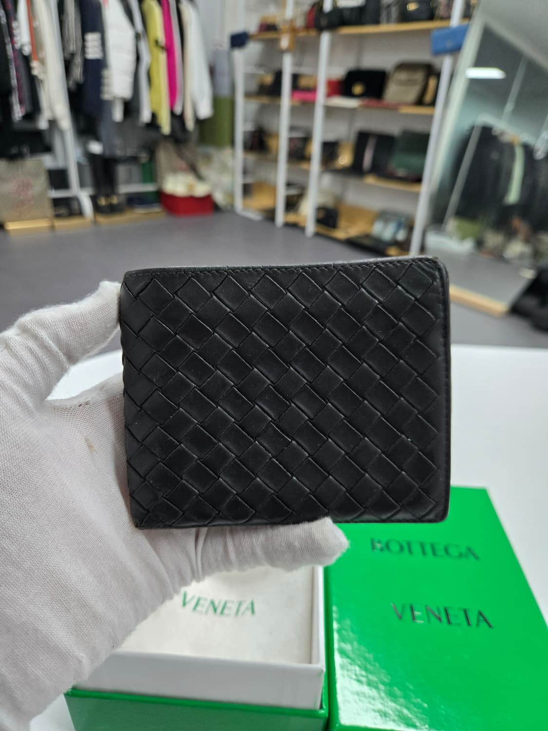 [50%세일] 보테가베네타 반지갑 상품이미지1