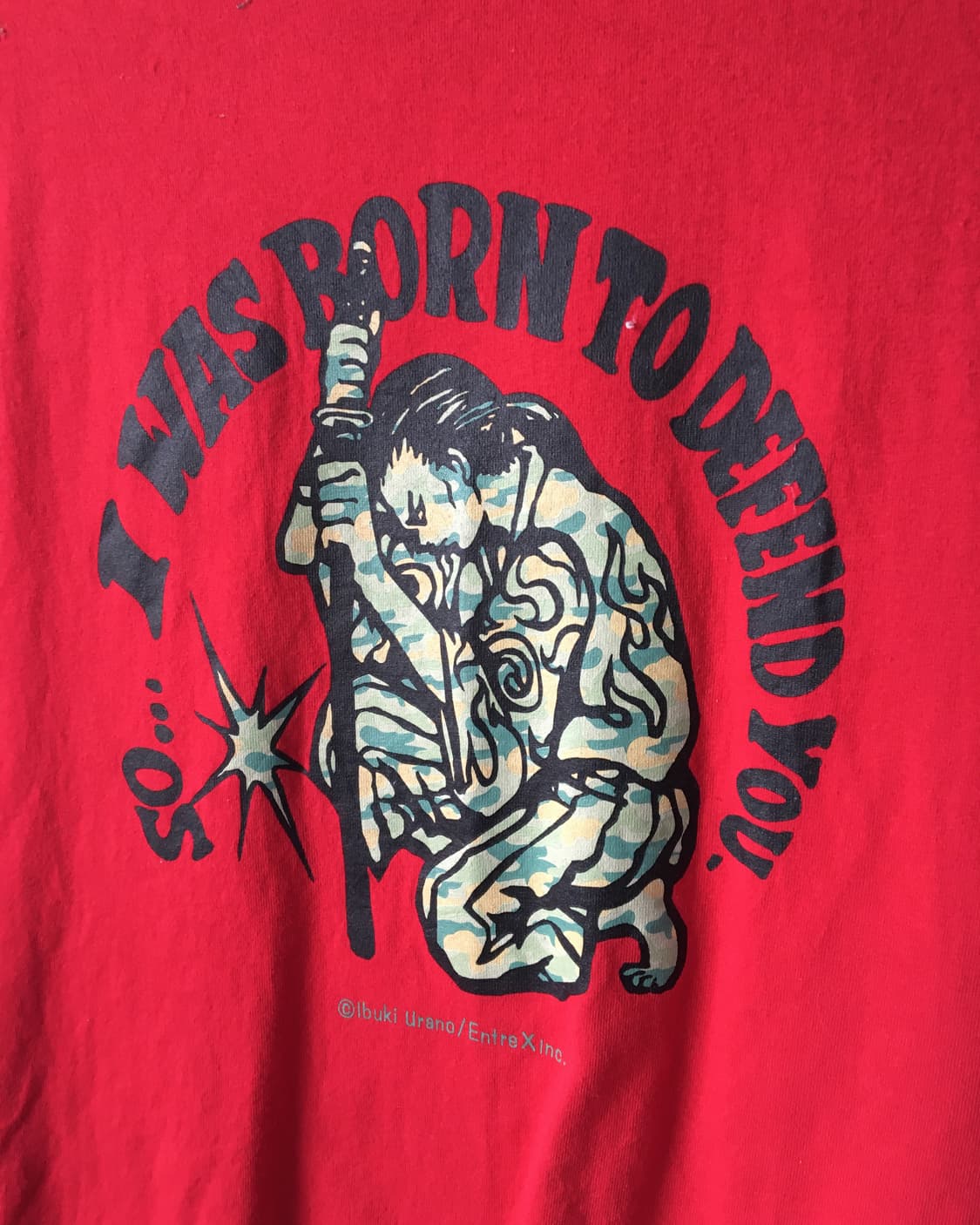 Samurai printing sleeveless 상품이미지4