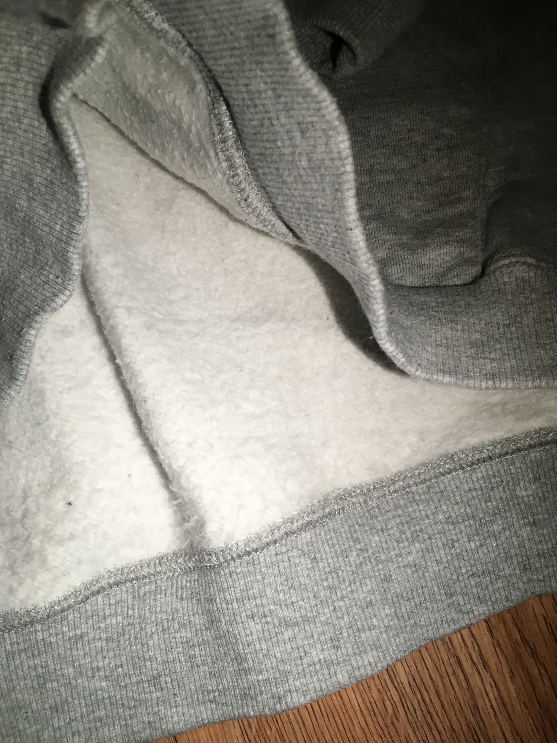 예스아이씨 후드티 그레이 XL 상품이미지4