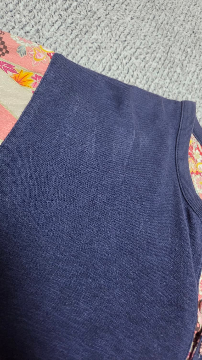 단풍 프린팅 오리엔탈 헨리넥 롱슬리브 상품이미지3