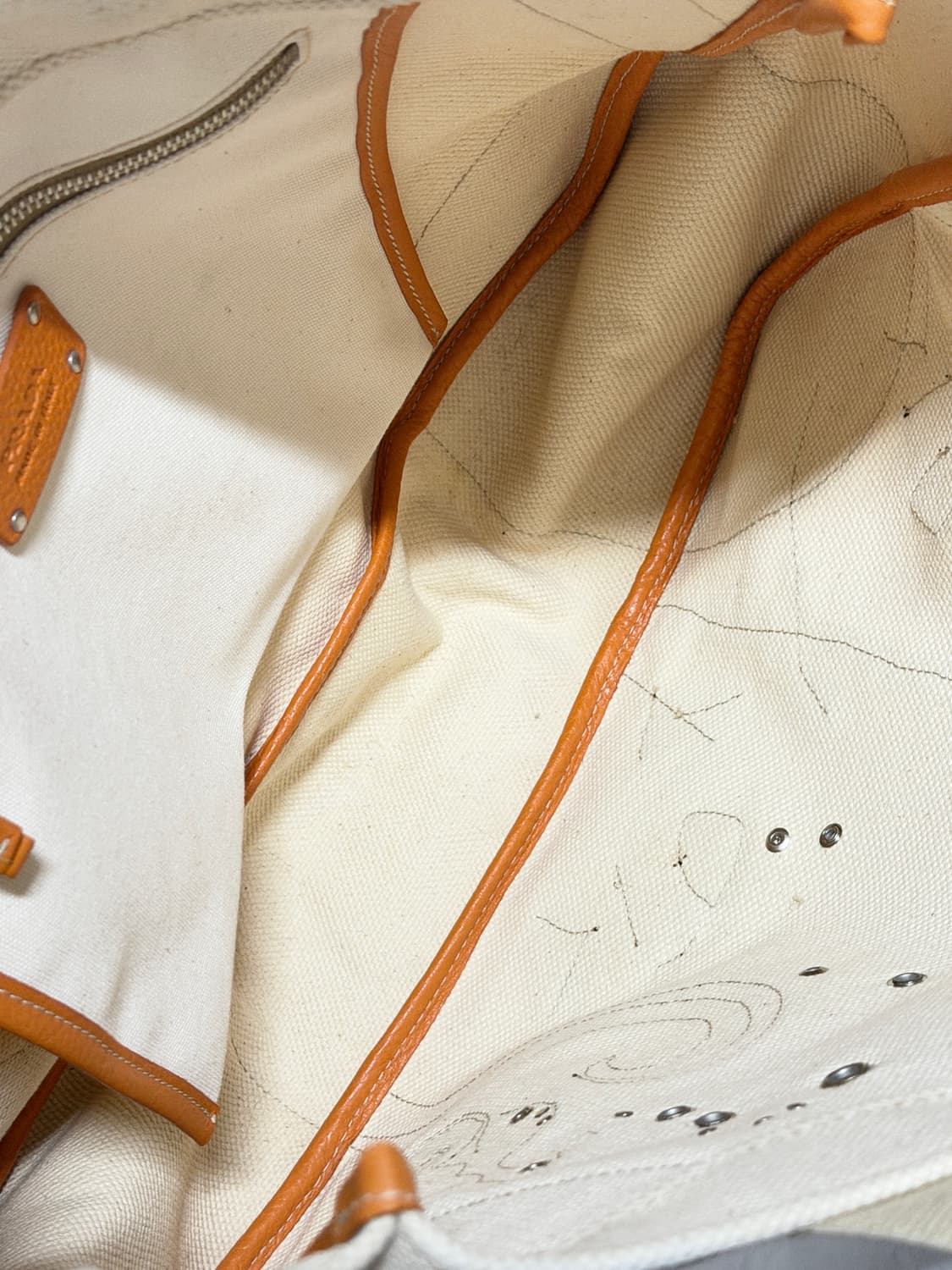 프라다 Sea Life 카나파 캔버스 빅 토트백 상품이미지9