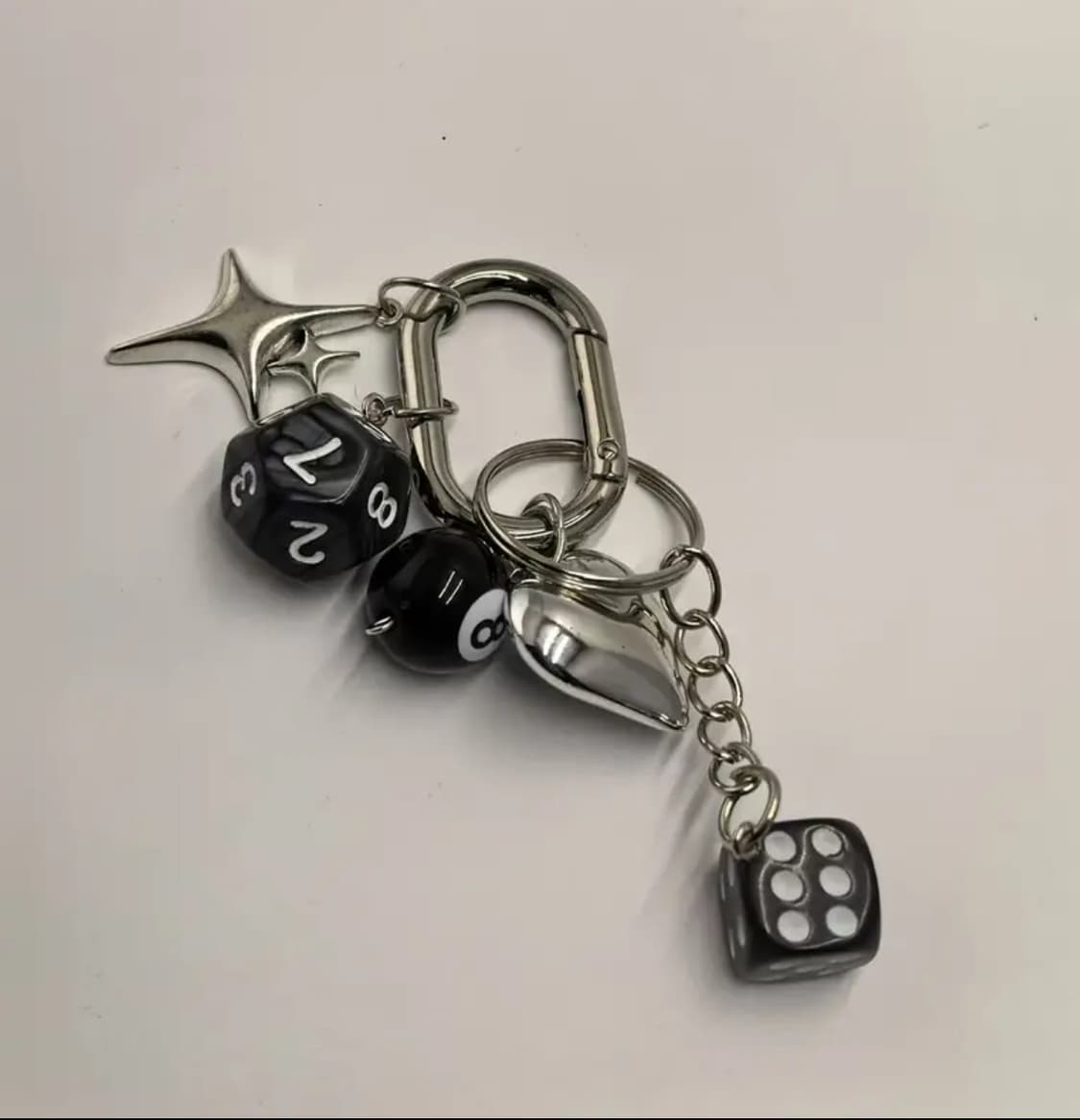 🖤블랙 주사위 키링🖤 상품이미지2