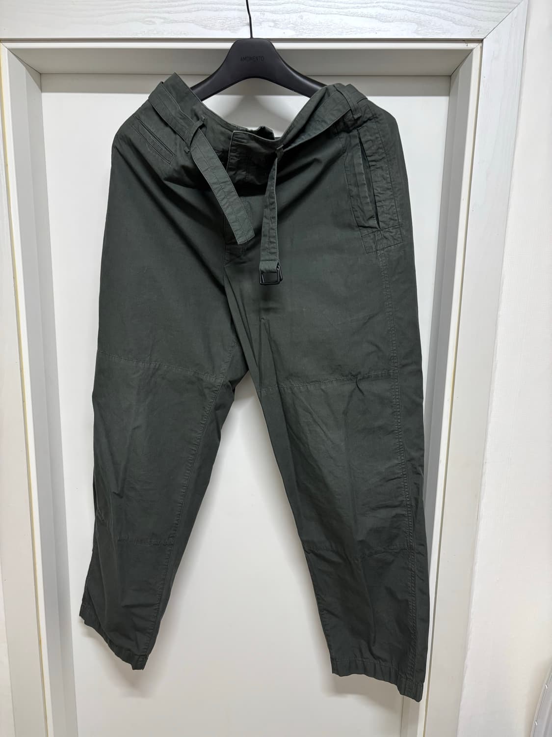 르메르 트렌치팬츠 딥포레스 48 상품이미지4