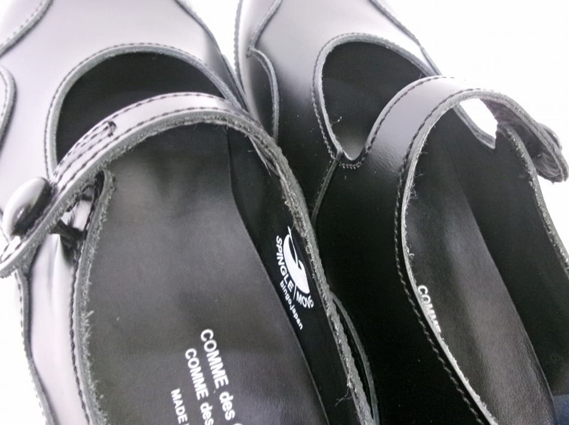꼼데가르송 x SPINGLE MOVE 가죽 플랫슈즈 상품이미지6