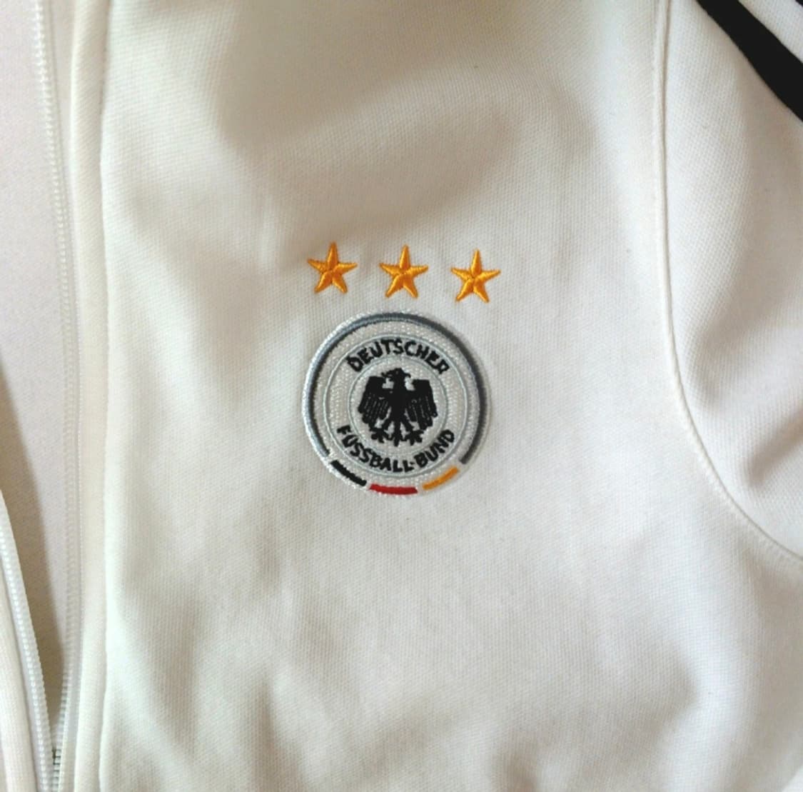 아디다스 독일 트레이닝 후드집업 (화이트 별3개 모델) 상품이미지3