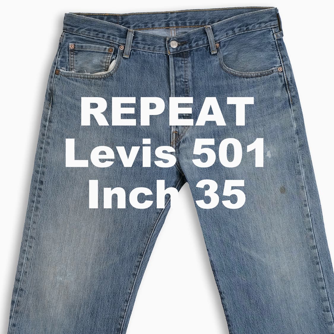 빈티지 리바이스 501 중청 35 인치 LV50136544 상품이미지1