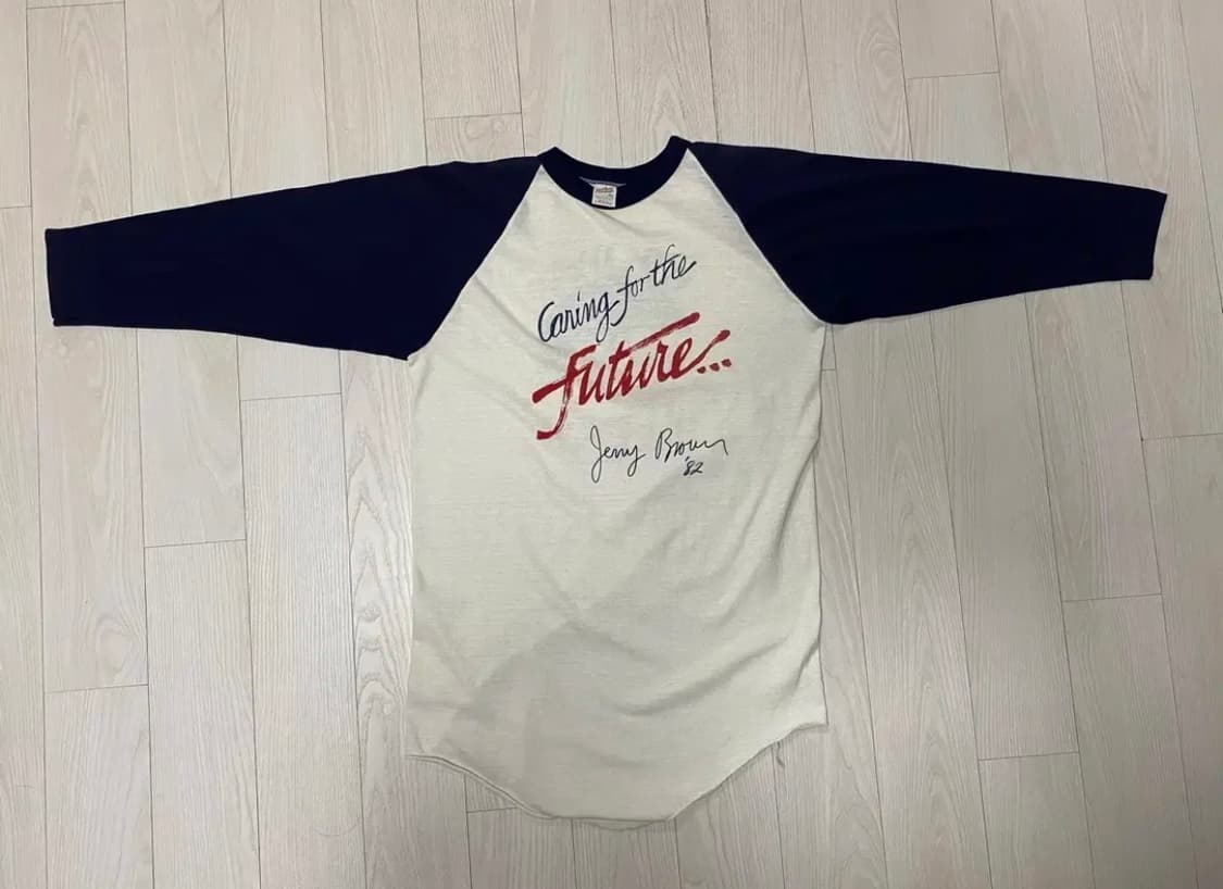 (L) 80s USA제 빈티지 sportswear 래글런 7부 스포츠웨어 상품이미지7