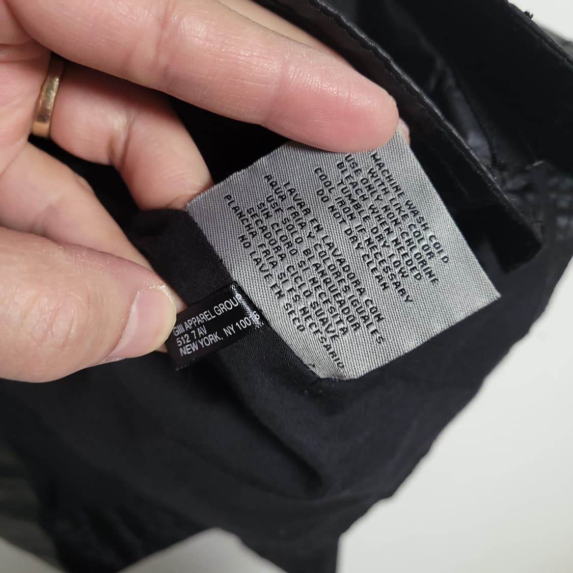 (M) LEVI'S 리바이스 블랙 넥버클 유광 밀리터리 자켓 점퍼 상품이미지5