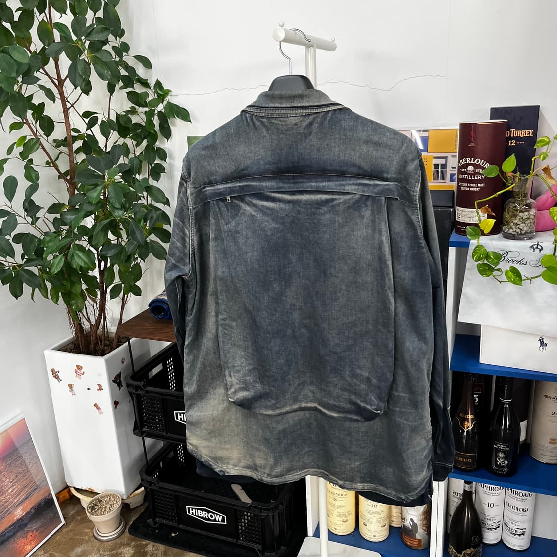 릭오웬스 다크쉐도우 허슬러 데님자켓 XL 상품이미지4