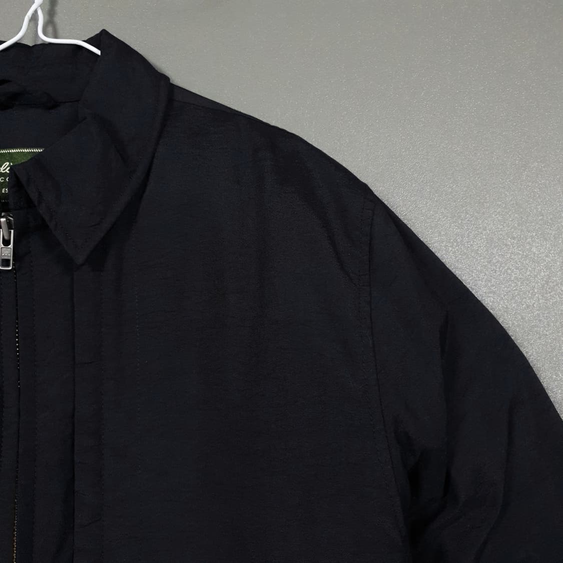 실측 XL) 에디바우어 00s 미니멀 카라 폴리쉘 이중 유틸리티 자켓 상품이미지2