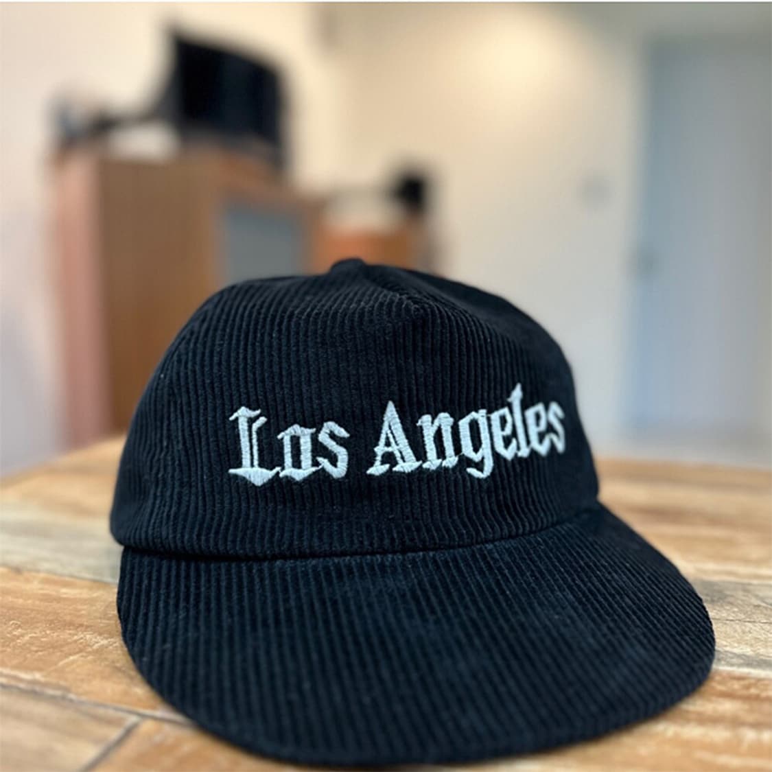 [OS] 도넛리벤지 LA 로스엔젤레스 코듀로이 캡 새제품 상품이미지1