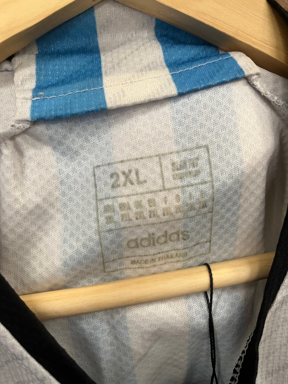 아디다스 아르헨티나 카타르 월드컵 메시 반팔 유니폼 #csz833 상품이미지7