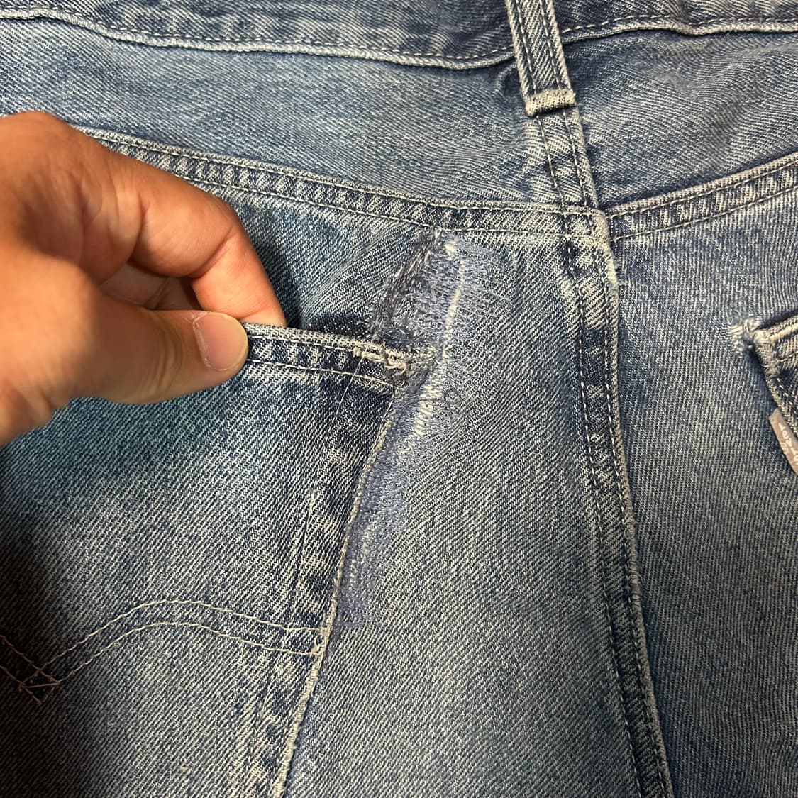 [32] 리바이스 루즈핏 실버탭 데님팬츠 상품이미지8