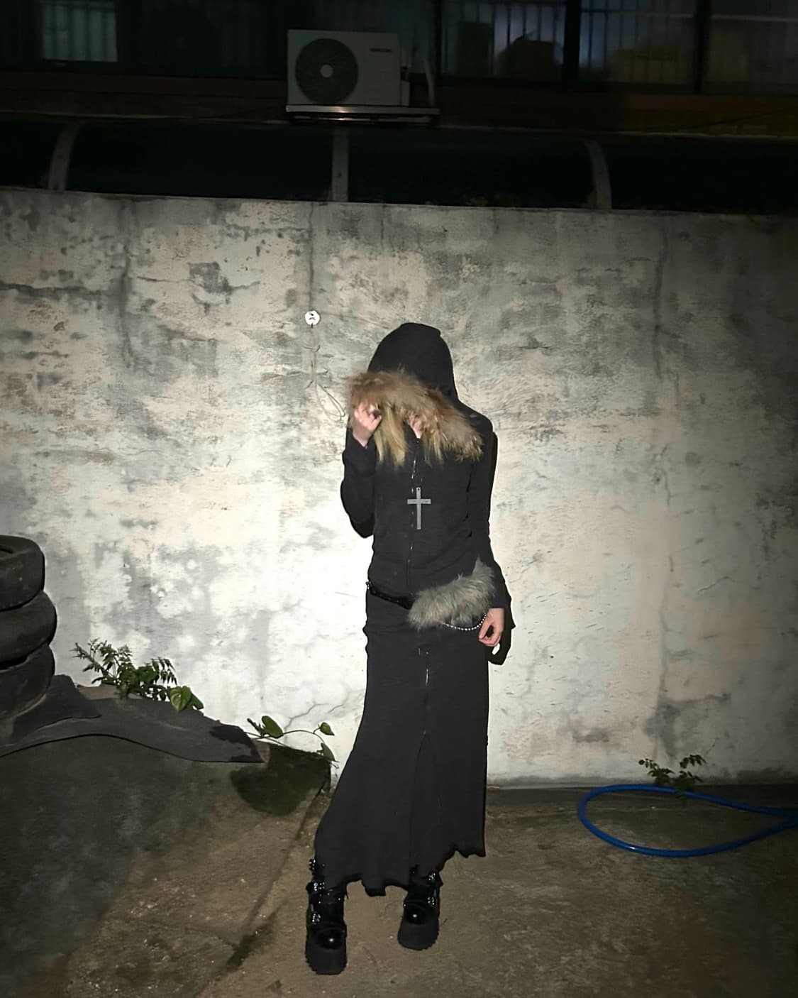 G.O.A 00s hoodie & skirt 상품이미지2