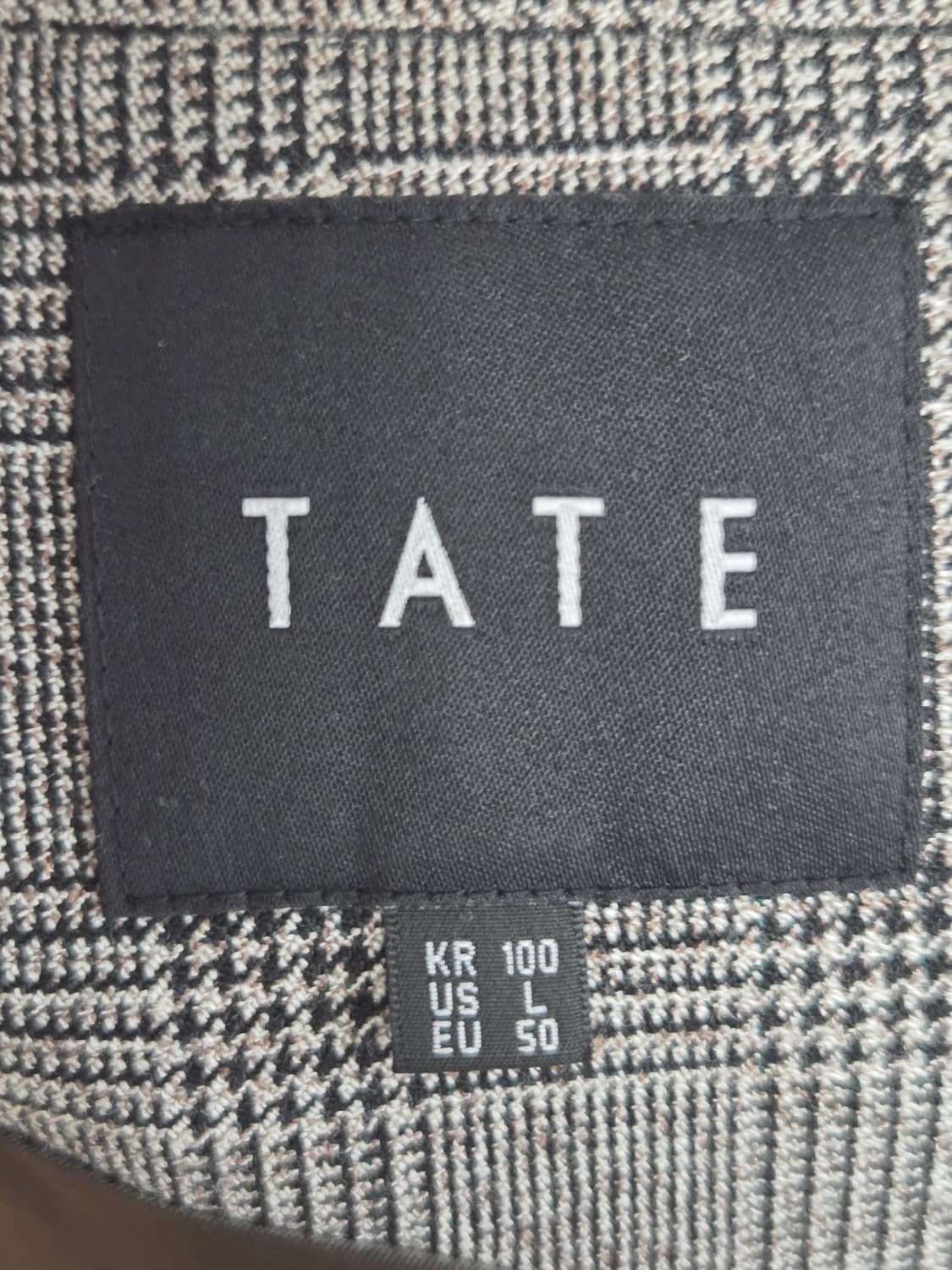 TATE 체크 블레이저 자켓 L(100) 상품이미지2