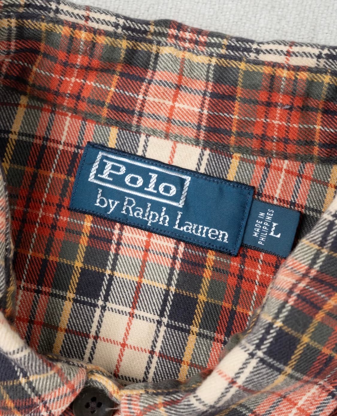 폴로 랄프 로렌 플란넬 셔츠 상품이미지3