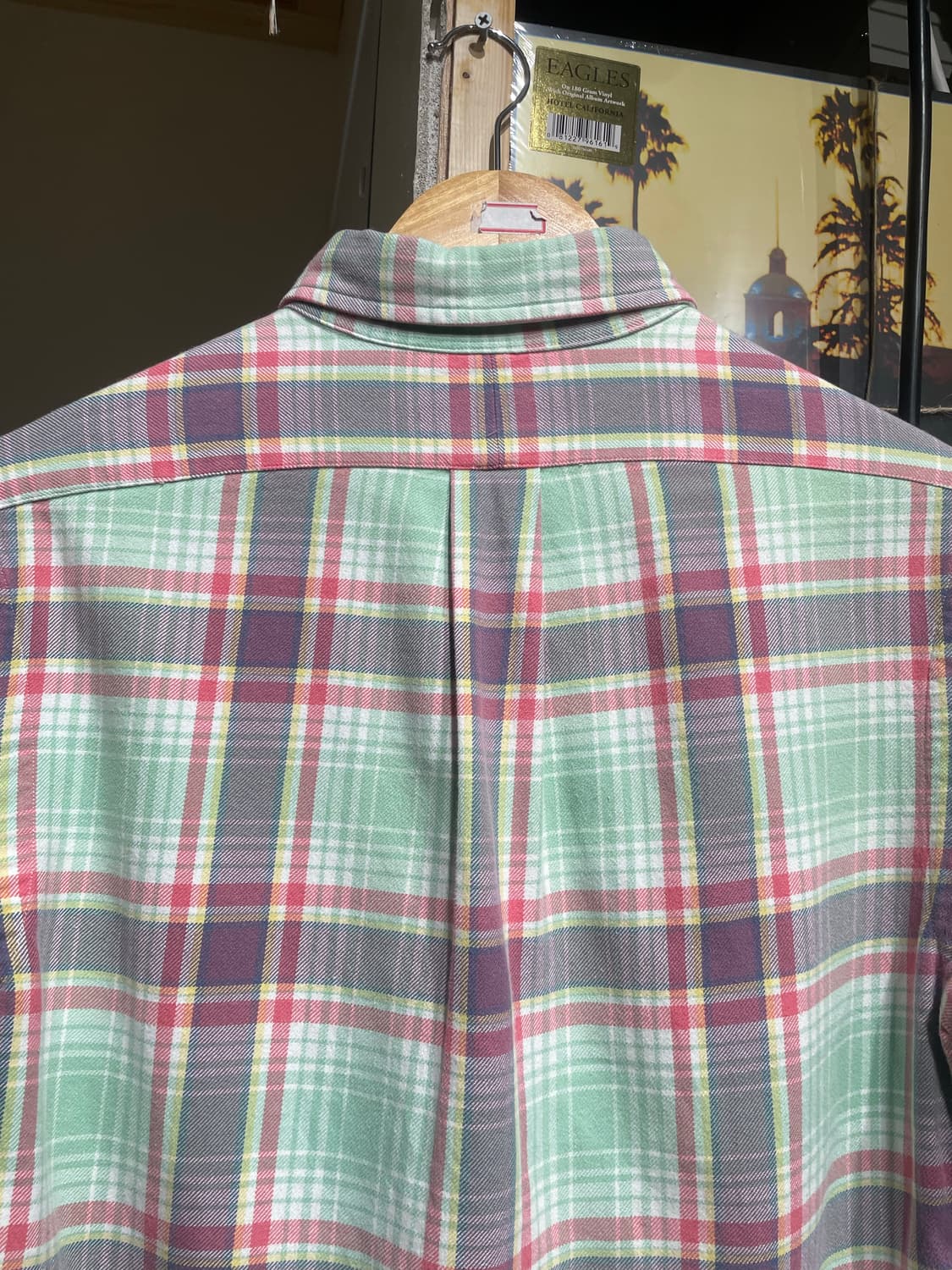 폴로 랄프로렌 민트 체크 옥스포드 셔츠 상품이미지7