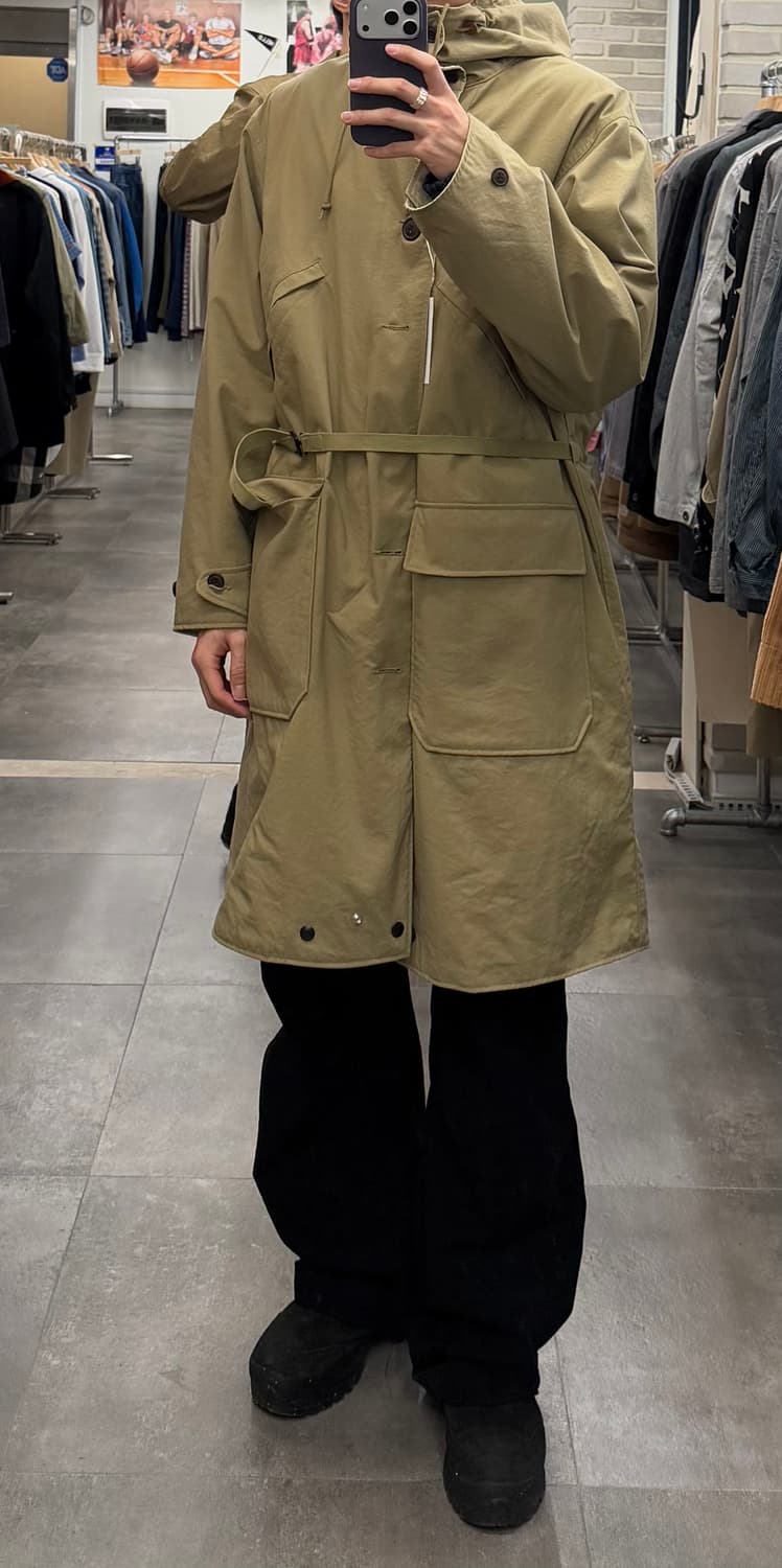 빔즈 플러스 코마츠원단 리버서블 코트 상품이미지1