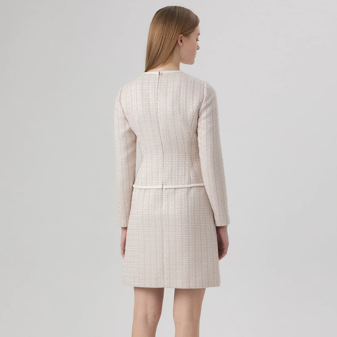 라인(LINE) 트위드원피스 55 새상품 상품이미지3