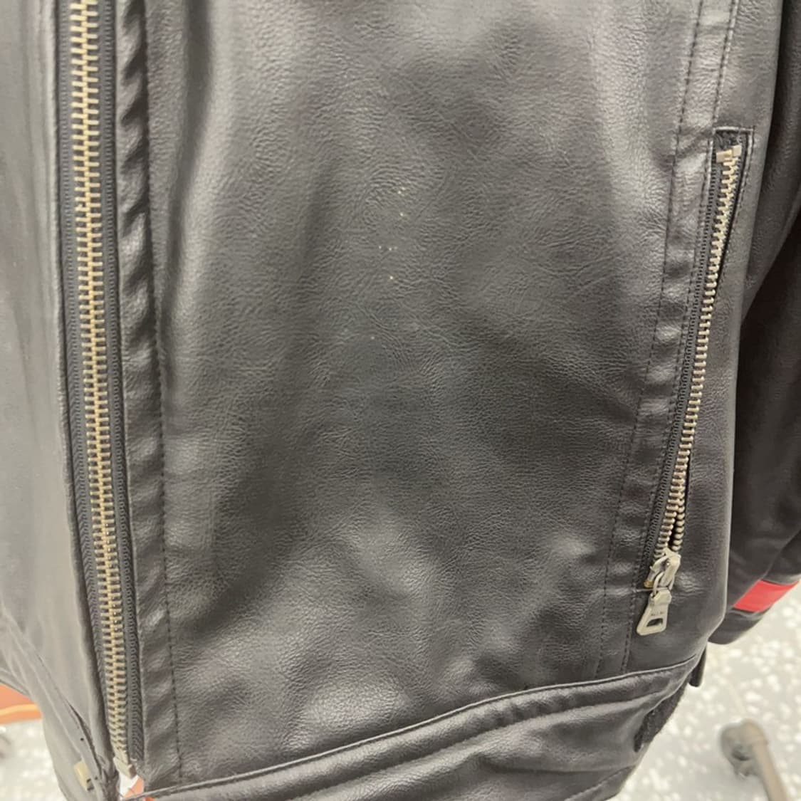 N'GENE 엔진 스트릿 펑크 모터 레이싱 가죽자켓 95 C09453 상품이미지7