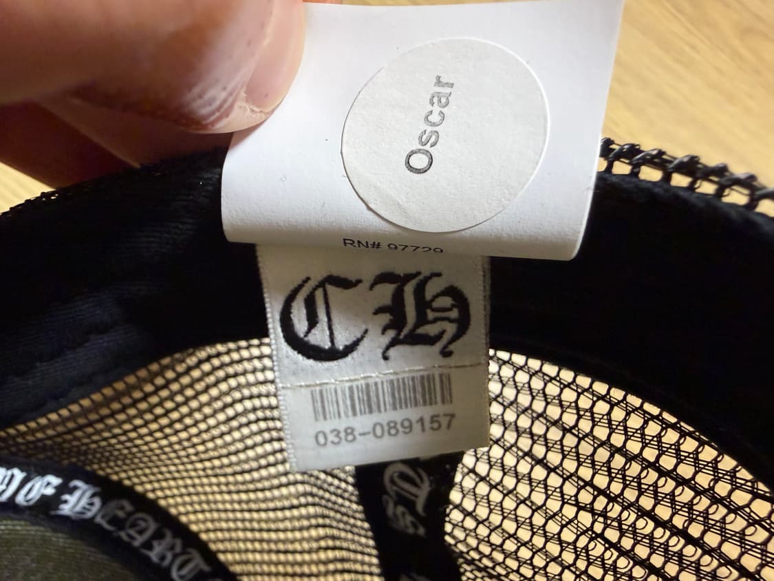 (OS) 크롬하츠 세메터리 트러커햇 볼캡 블랙 상품이미지6