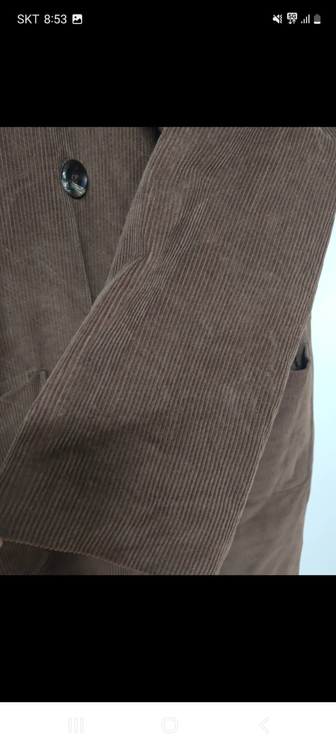 코듀로이 오버핏 롱자켓 프리사이즈 상품이미지5