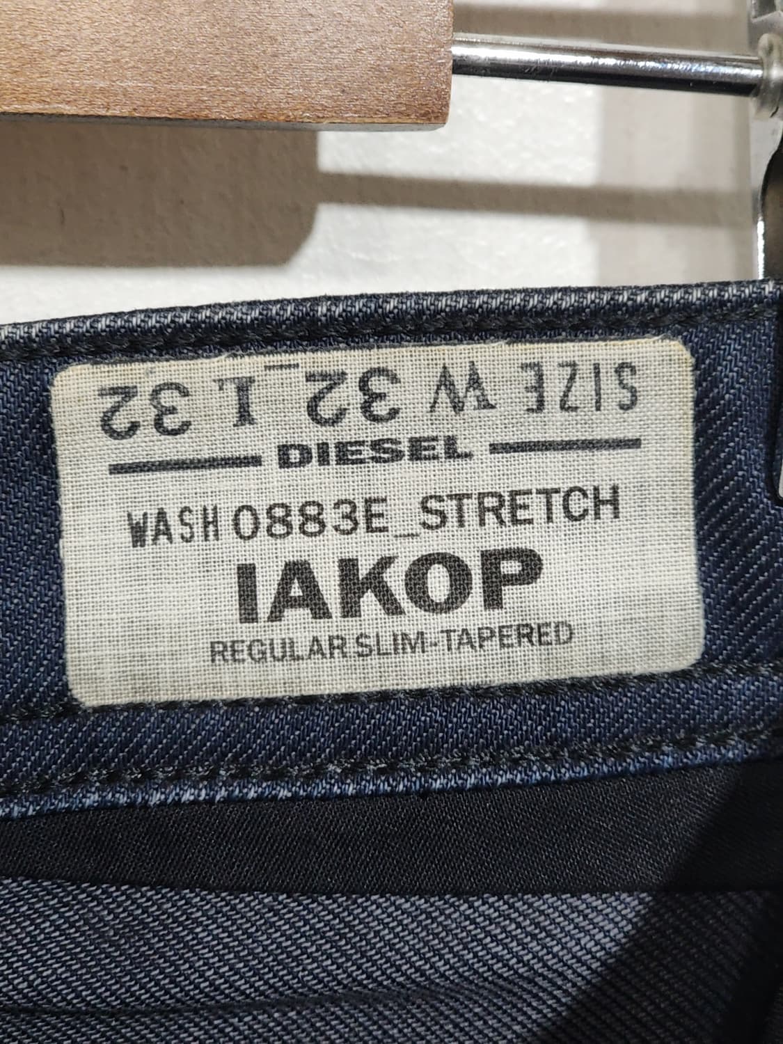 (33) 디젤 야콥 청바지 스판 IAKOP 데님팬츠 매장판  상품이미지3