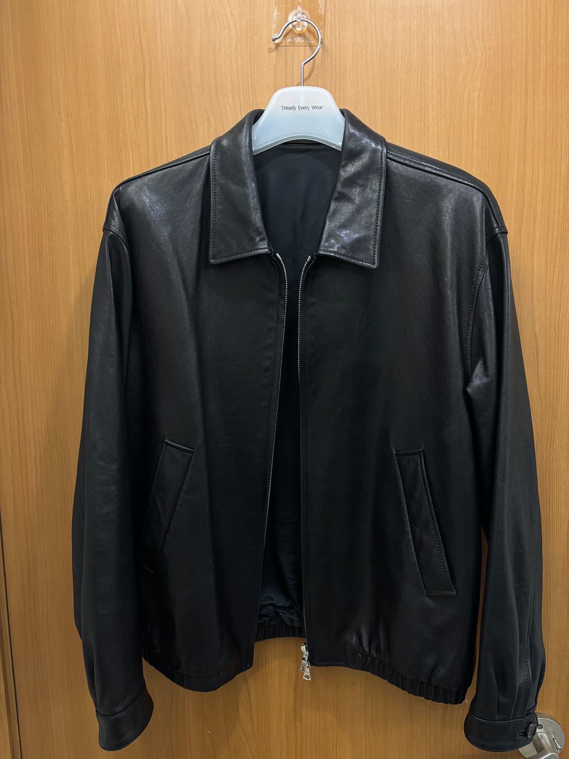 [2] 스테디에브리웨어 sew 레더블루종 상품이미지1