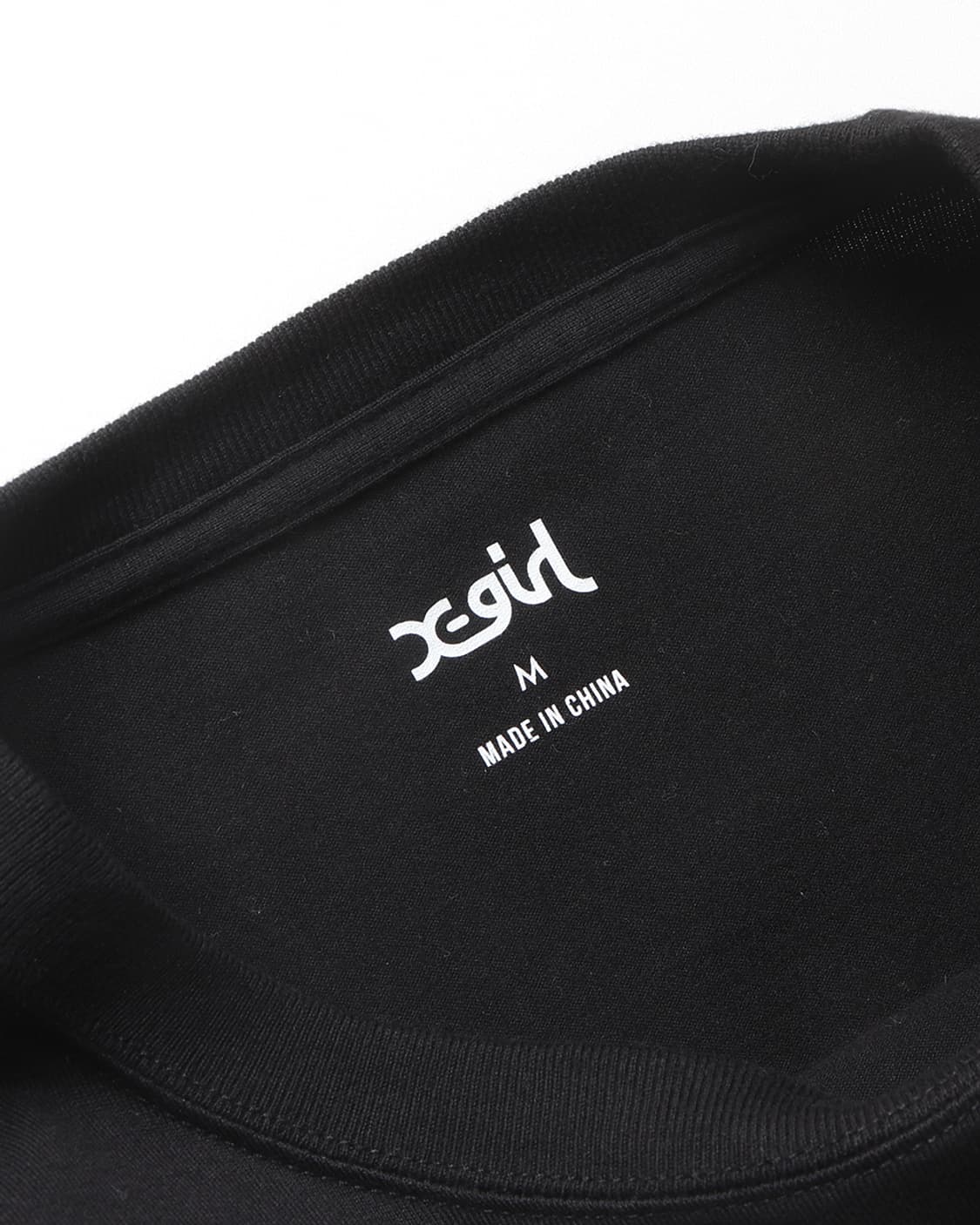 엑스걸 X-girl Satin Patch L/S Wide Tee 상품이미지10