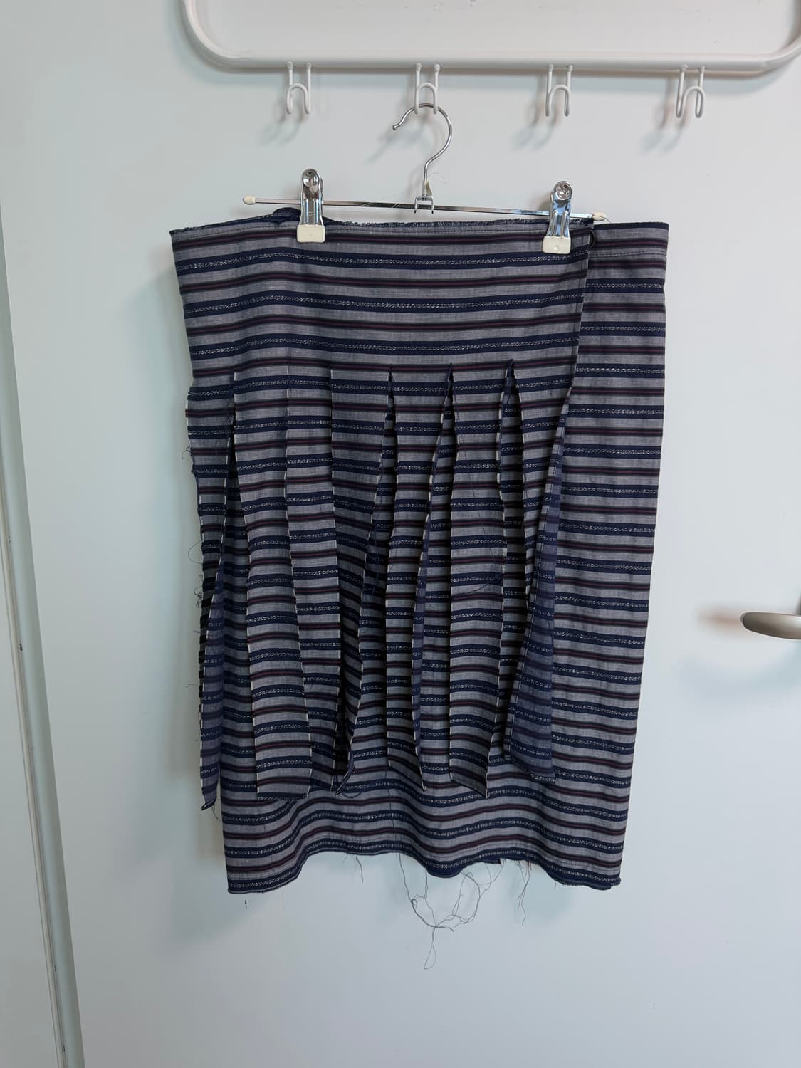 공테잎 스트라이프 스커트 상품이미지2