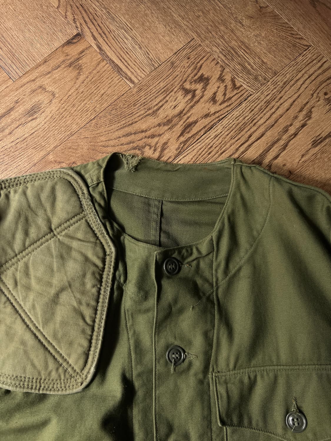 [M]60's 오리지널 U.S 밀리터리 OG-107 슈팅 자켓 상품이미지2