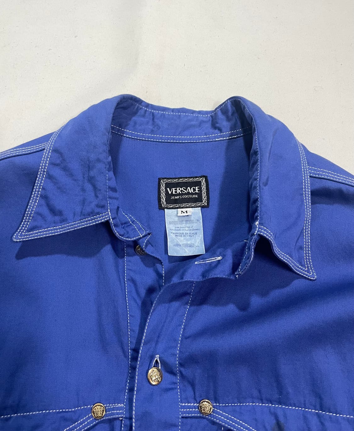 90‘s 베르사체 웨스턴 셔츠 상품이미지3