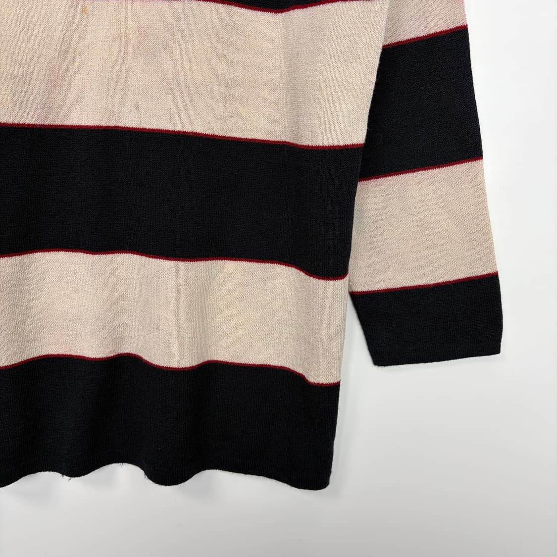 90s dkny 도나카란뉴욕 니트 티셔츠 원피스 상품이미지6