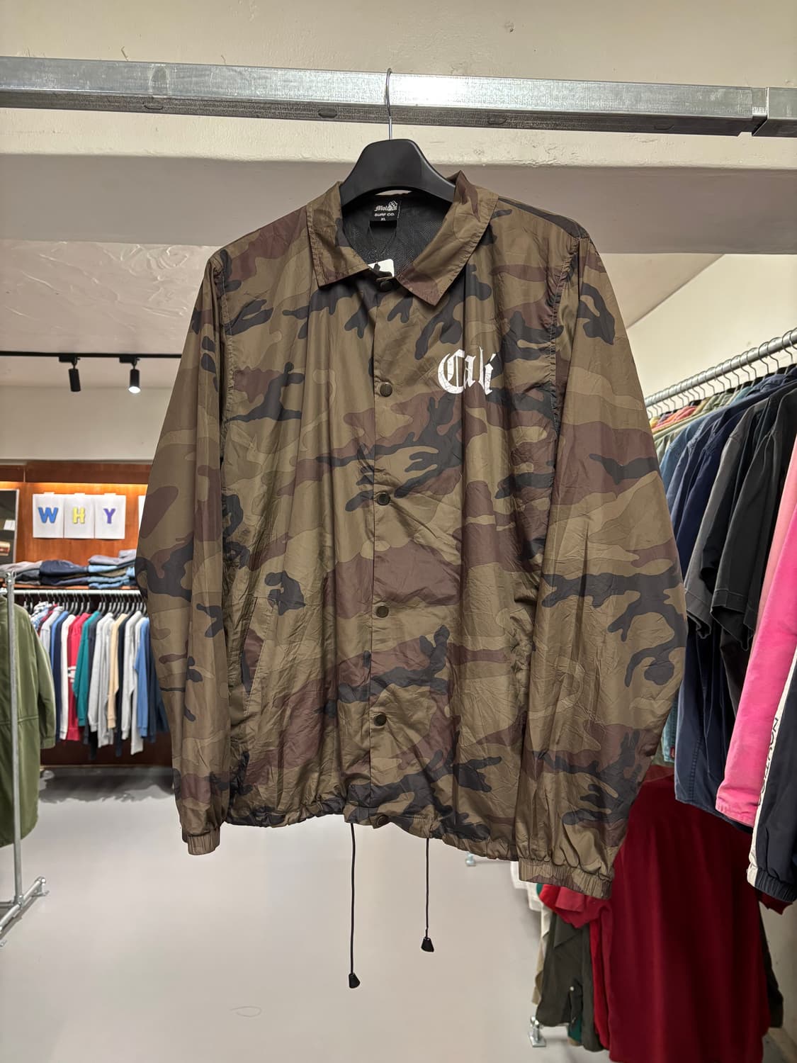 빈티지 카모플라주 코치 자켓   상품이미지6