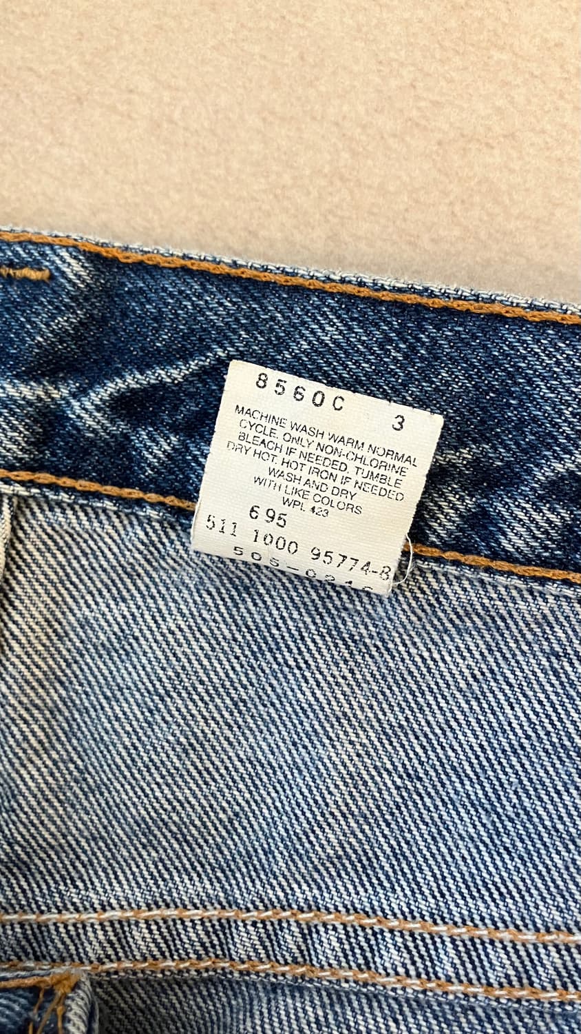 Levi’s damaged 505 (made in USA) 상품이미지9