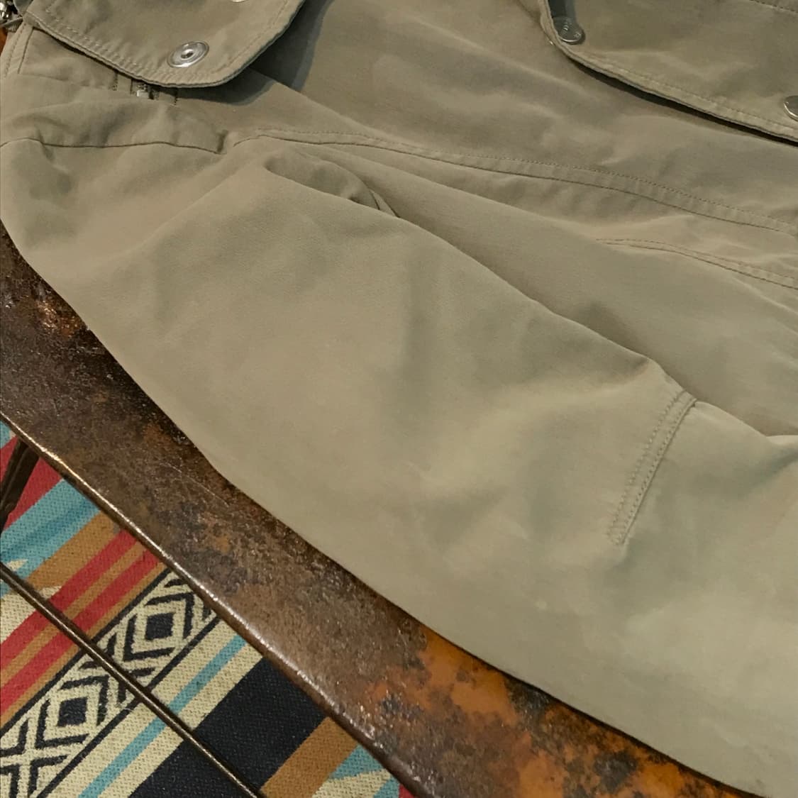 디젤 그레이카키 지퍼 디테일 야상 점퍼 여성 55 66 사이즈  상품이미지7