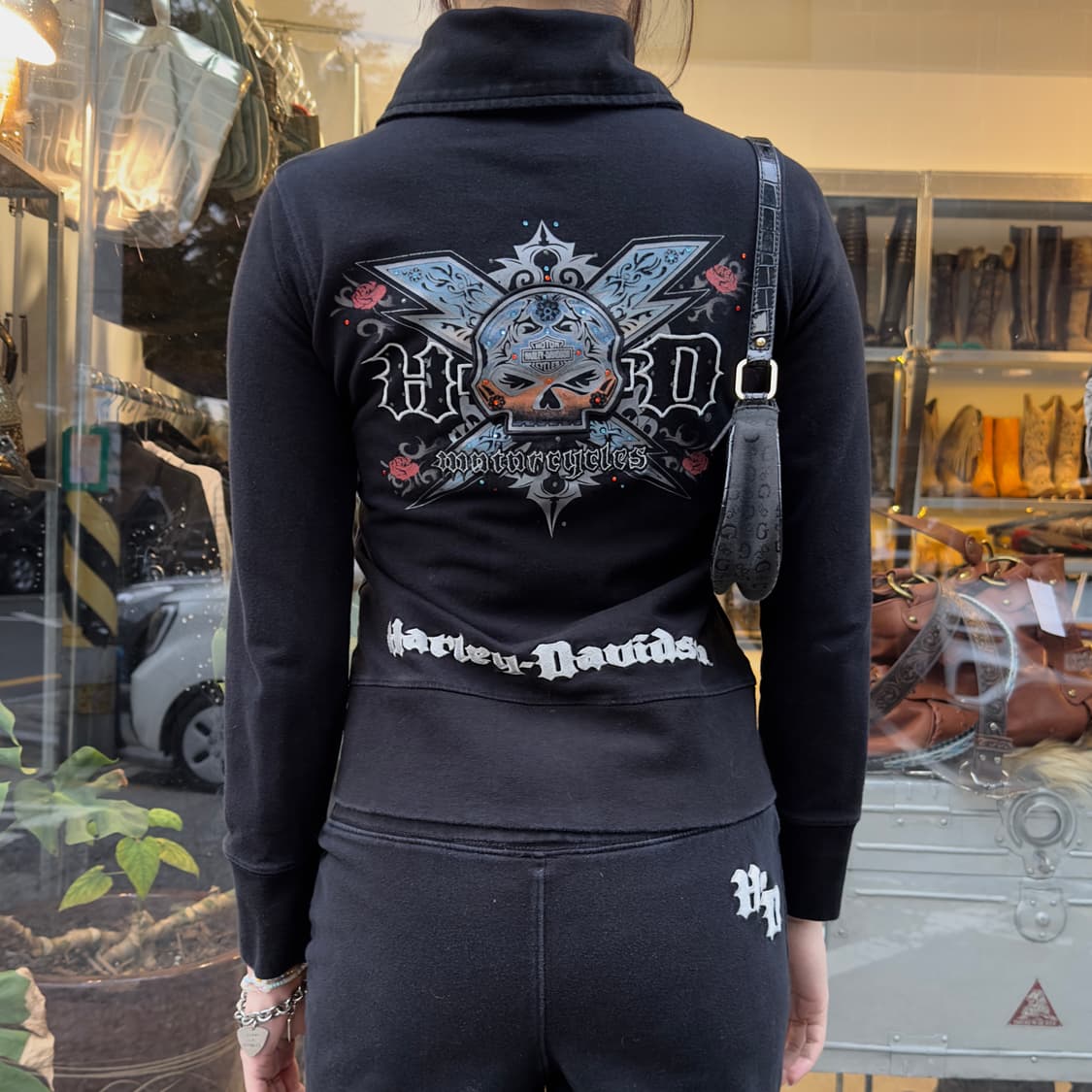 2008 Y2K 할리 데이비슨 트랙수트 세트 상품이미지9